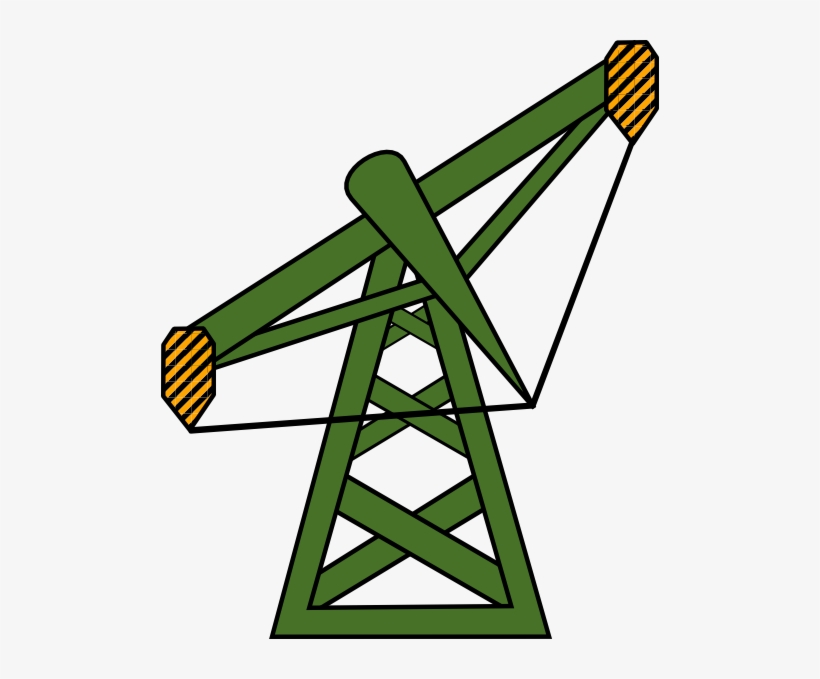 Natural Gas Pump Well Svg Clip Arts 498 X 599 Px, transparent png download