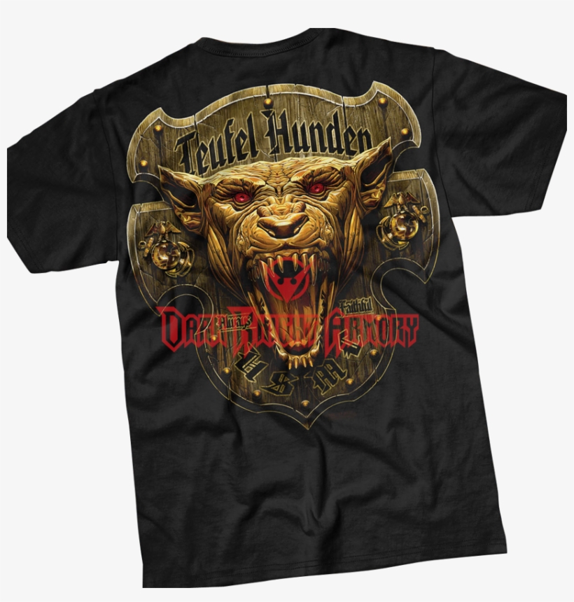 Devil Dog Usmc Shirt, transparent png download