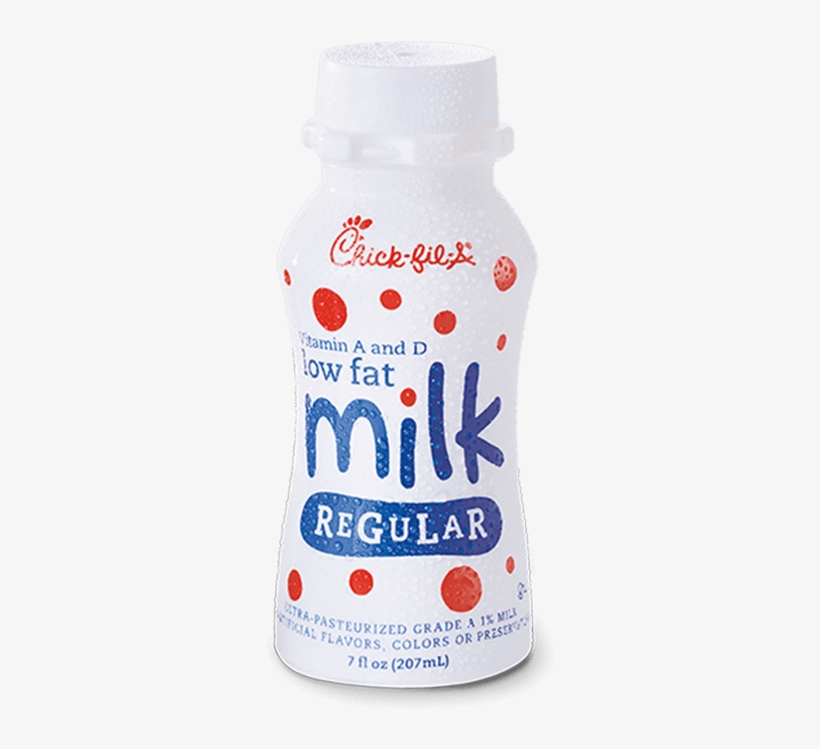 1% White Milk - Plastic Bottle, transparent png download