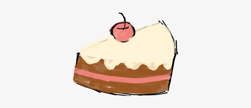 Winged Faythe Bec Deviantart - Piece Of Cake Drawing Png, transparent png download