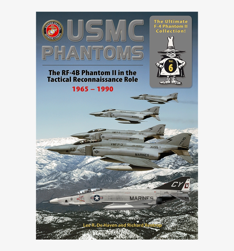 Phantom 006 Rf-4b - Books On Airplanes - The Ultimate F-4 Phantom Collection, transparent png download