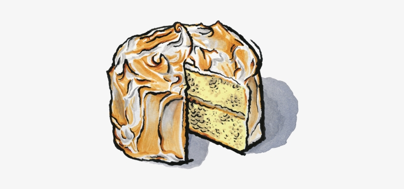 Sponge Cake Clipart Transparent - Chiffon Cake Clipart, transparent png download