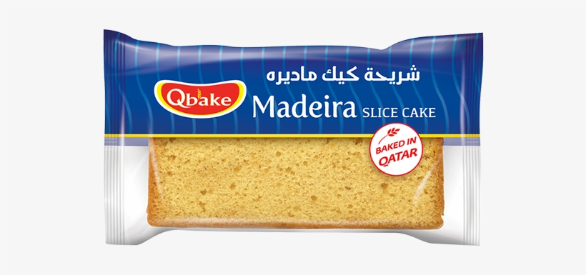 Madeira Slice Cake - Qbake Cake Slice, transparent png download