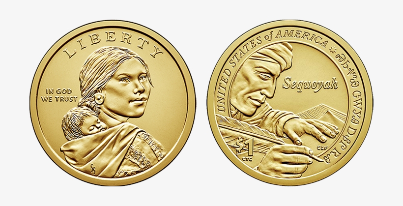 Native American Products Available January Update - 2017 Sacagawea (native American) Dollar D Mint Uncirculated, transparent png download