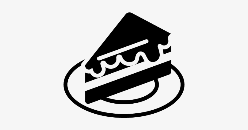 Slice Of Cake Vector - Cake Slice Vector Png, transparent png download