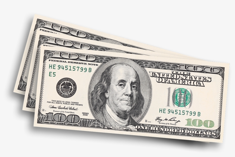 Get $150 When You Sign Up For Direct Deposit And $150 - 2006 100 Dollar Bill Us, transparent png download