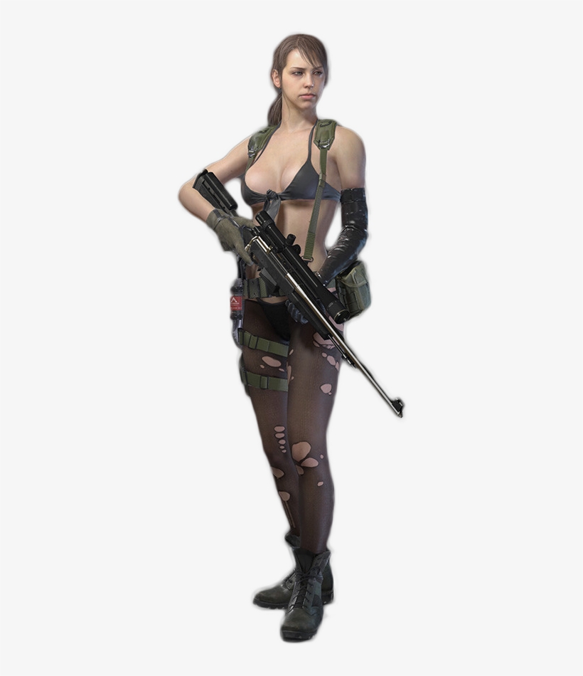 Metal Gear Solid Png Picture Free - Metal Gear Quiet Png, transparent png download
