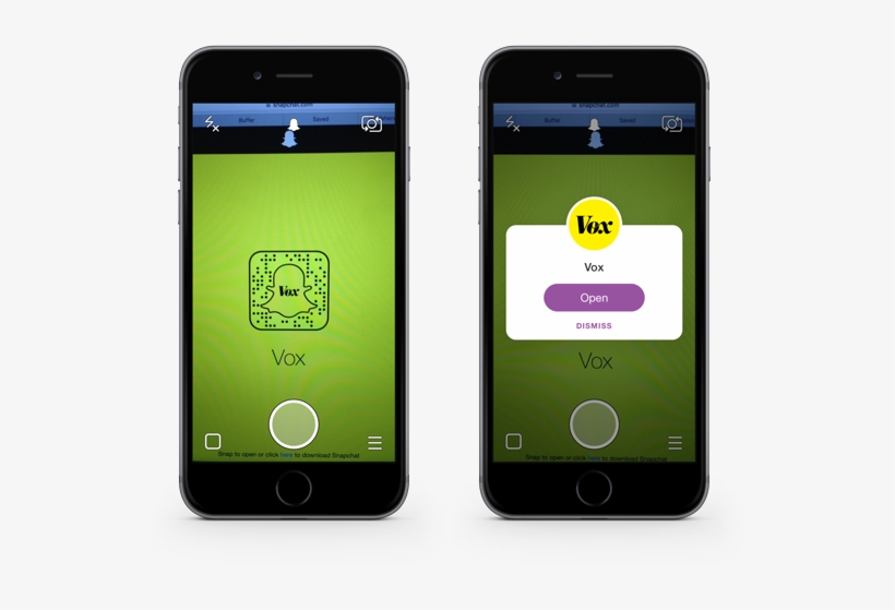 Wersm Snapchat Discover Share Iphone - Snapchat On Phone Png, transparent png download