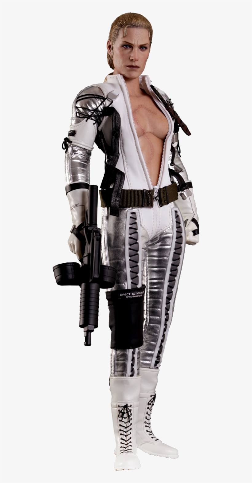 12" Metal Gear Sixth Scale Figure The Boss - Hot Toys Metal Gear Solid Snake Eater, transparent png download