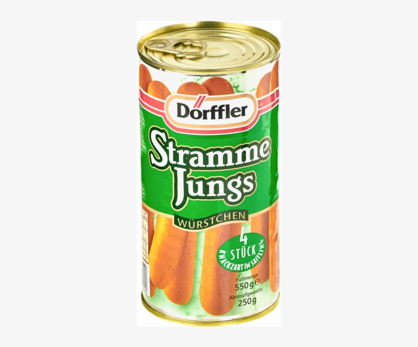 Dörffler Stramme Jungs - Dörffler Stramme Jungs Würstchen, 250 G, transparent png download