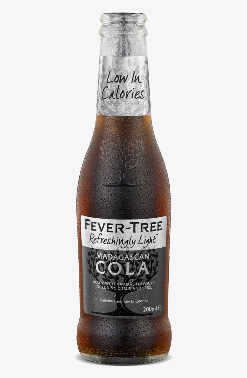 Madagascan Cola Refreshingly Light Madagascan Cola - Fever Tree Ginger Beer - 16.9 Fl Oz Bottle, transparent png download