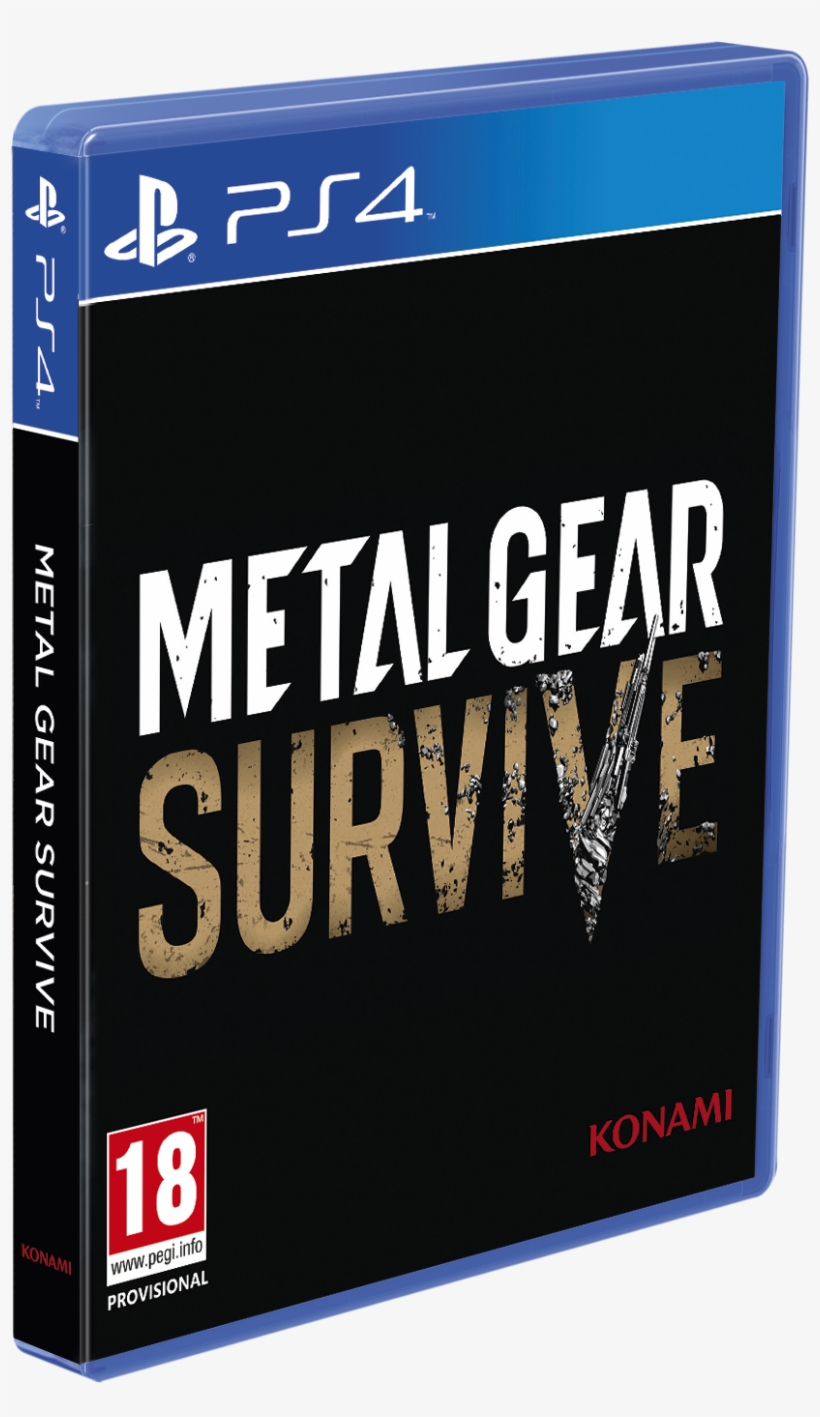 Metal Gear Survive Packshot Ps4 Pal - Metal Gear Survive, transparent png download