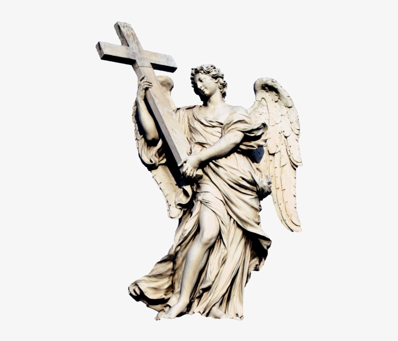 Poster: Seheult's Statue Of An Angel On Sant'angelo, transparent png download