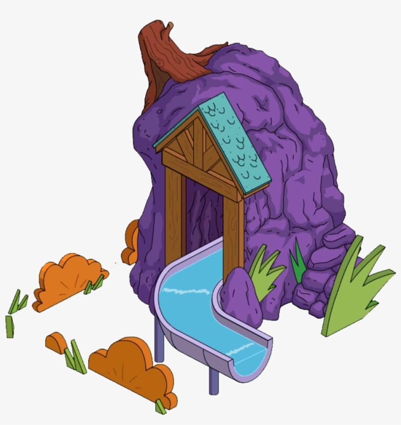 Log Ride Corner - Cartoon, transparent png download