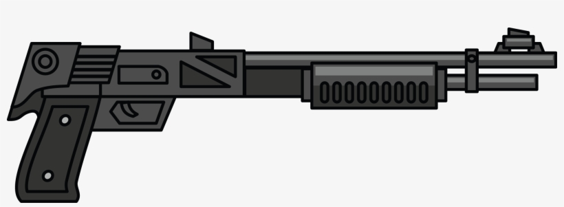 Free Shotgun Clip Art - Clip Art Shot Gun, transparent png download