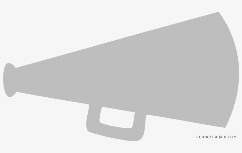 Cheerleader Megaphone Png Banner Royalty Free Stock - Megaphone Clip Art Png, transparent png download