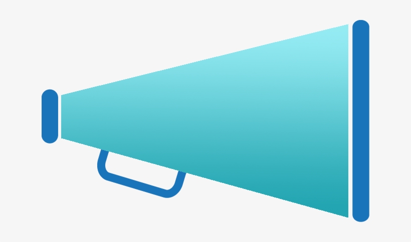 Thank You For Cheering - Cheerleading Megaphone Png File, transparent png download
