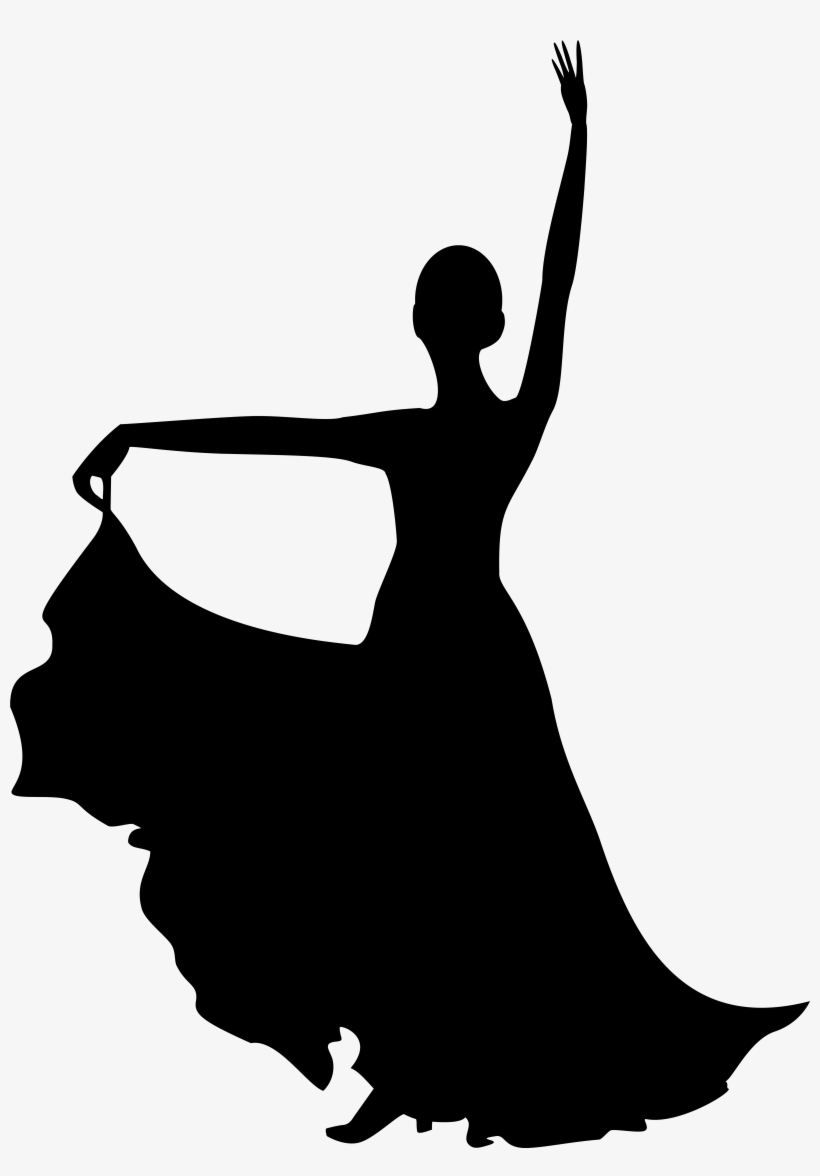Flamenco Dance Silhouettes Png, transparent png download