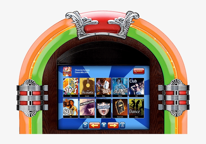 Home Jukebox - Crosley Digital Jukebox Cr12-di - Jukebox, transparent png download