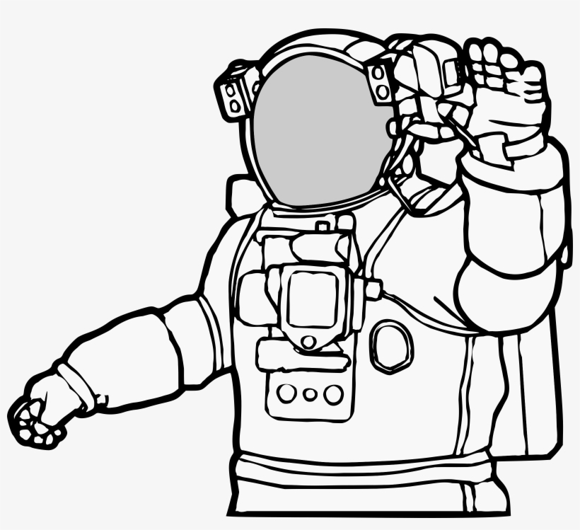 Graphic Download Clipart Big Image Png - Space Man Clip Art, transparent png download