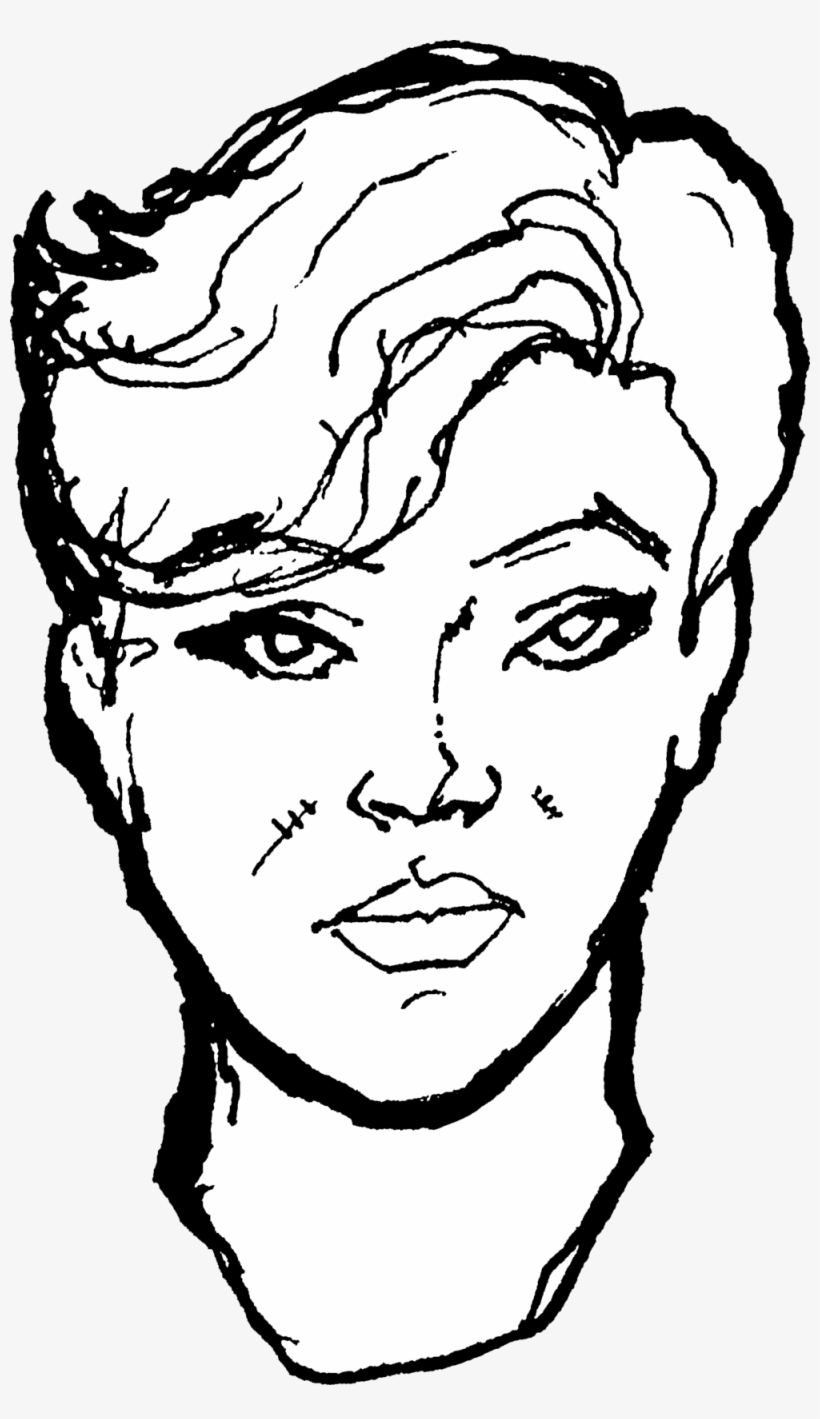 Woman With Short Hair, transparent png download