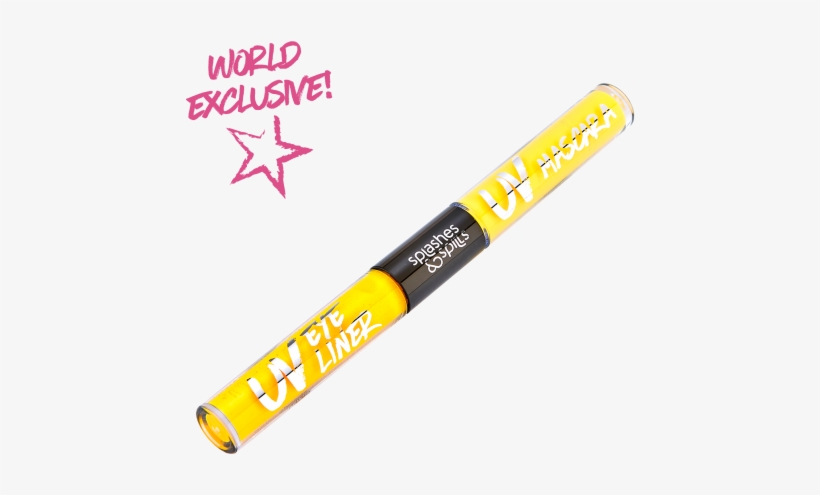 2 In 1 Uv Eyeliner & Mascara - Writing Implement, transparent png download