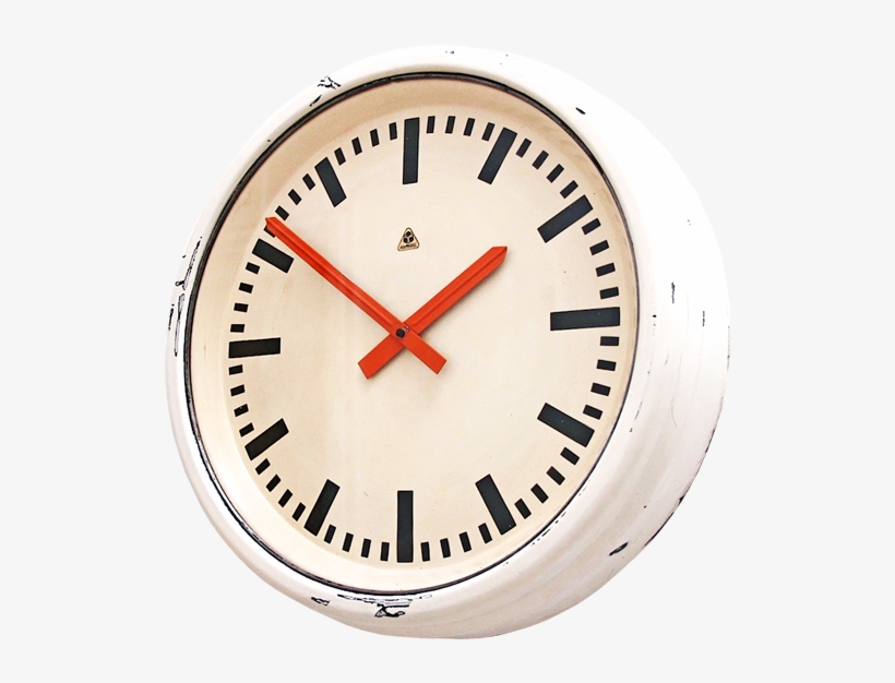 Original West German Hoffmann Clock - Wall Watch Png, transparent png download
