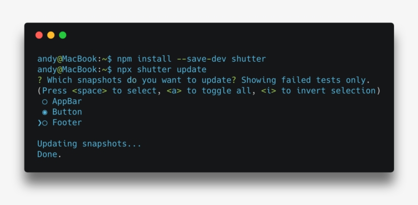 Shutter Cli In Action - React Functional Component Syntax, transparent png download