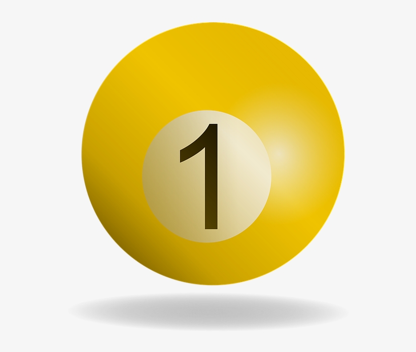 Billiard, Ball, Pool, Sport, Game, Table, Leisure - 1 Ball Pool Png, transparent png download