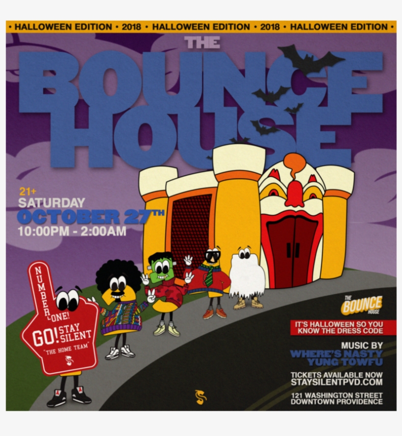 Sspvd Events-bouncehallow - Cartoon, transparent png download
