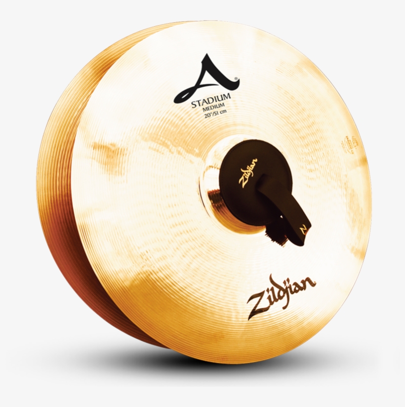 Stadium - Zildjian 20 Inch Marching Cymbals, transparent png download