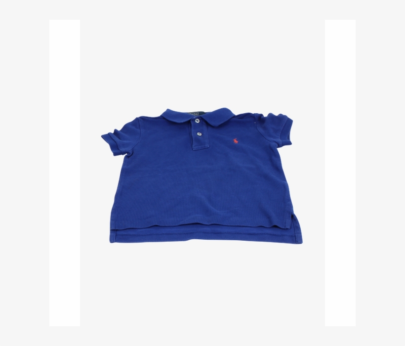 Ralph Lauren Blue Polo - Polo Shirt, transparent png download