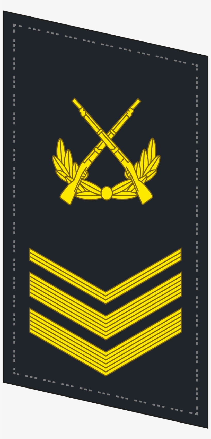 Planf Collar 0707 3csgt - Military Rank, transparent png download