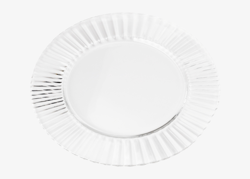 Prism Charger Plate Clear Ø 32 Cm - Plate, transparent png download