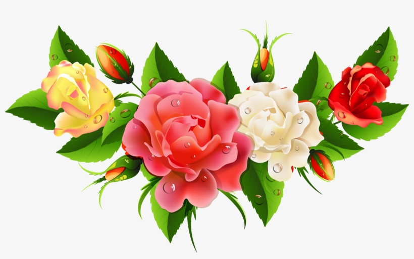 Bonitos Esquineros De Flores Para Fotos - Png Border Flower Design, transparent png download
