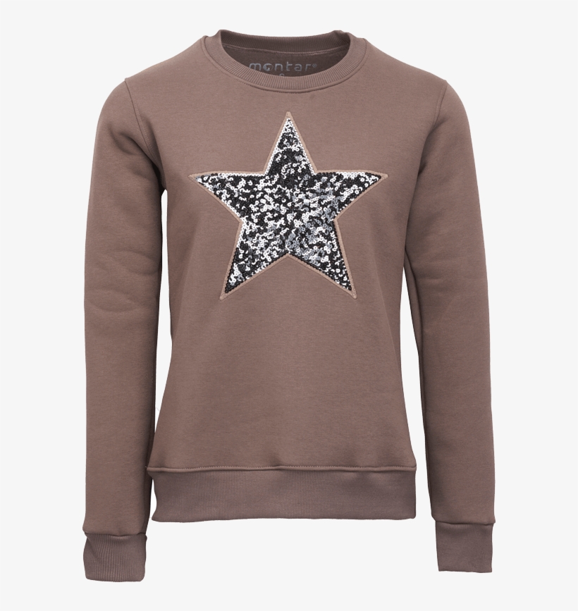 Amber Army Sweat Shirt With Star - Long-sleeved T-shirt, transparent png download