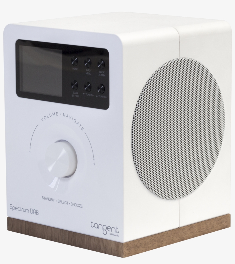 Tangent Spectrum Radio Dab /fm White - Computer Speaker, transparent png download