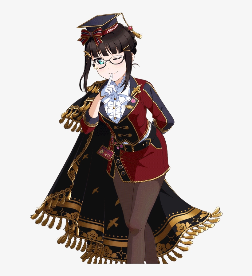 Dia Kurosawa Sticker - Cartoon, transparent png download