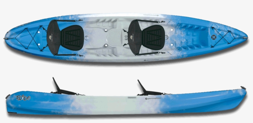 Perception Tropic Ii 12 Double Sit On Kayak - Perception Double Kayak, transparent png download