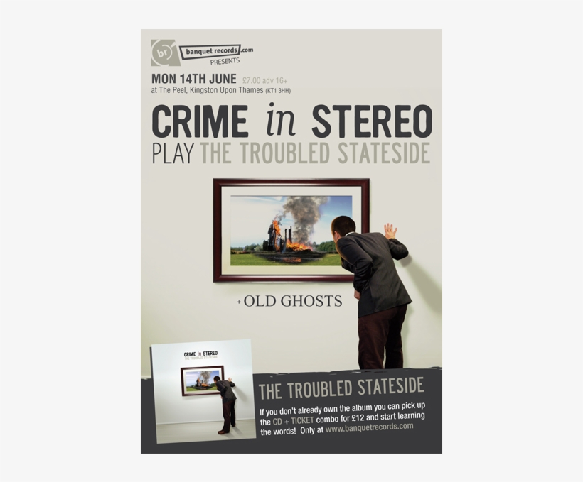 Cispeel - Crime In Stereo The Troubled, transparent png download