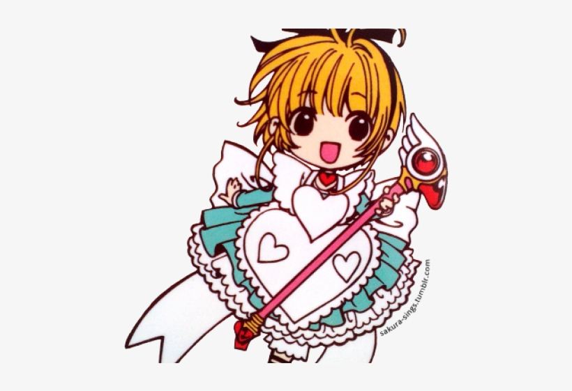 Anime Girl Clipart Bear - Sakura Card Captor Whats, transparent png download