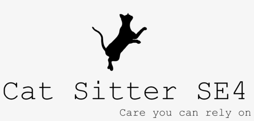 Cat Sitter Se4 Logo - Silhouette, transparent png download