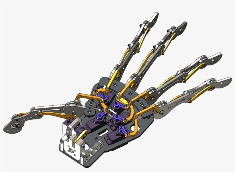 Project Animatronic Hand Robot Photo - Explosive Weapon, transparent png download