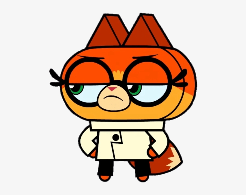 Download - Dr Fox From Unikitty, transparent png download