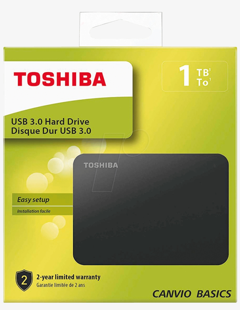 Toshiba Canvio Basics 1tb Toshiba Hdtb410ek3aa - Toshiba Satellite, transparent png download