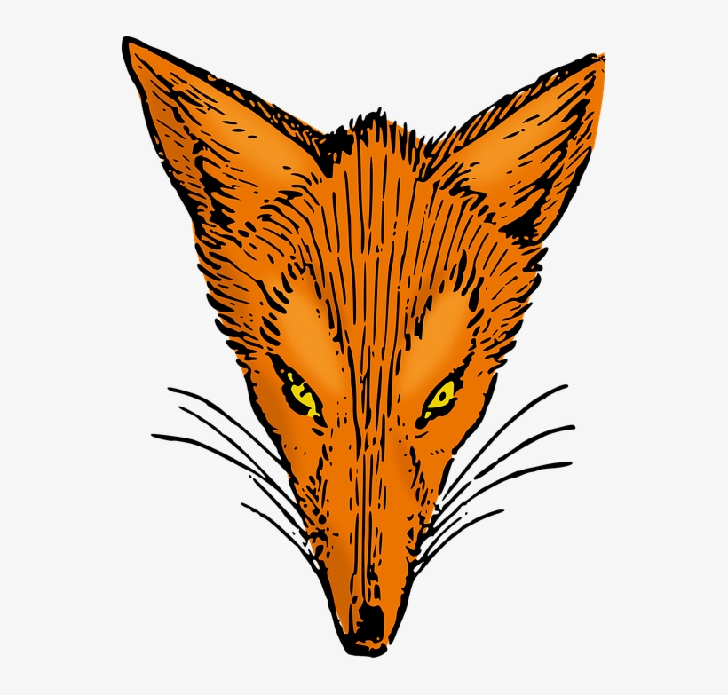 Mammal Clipart Orange Fox - Clip Art, transparent png download