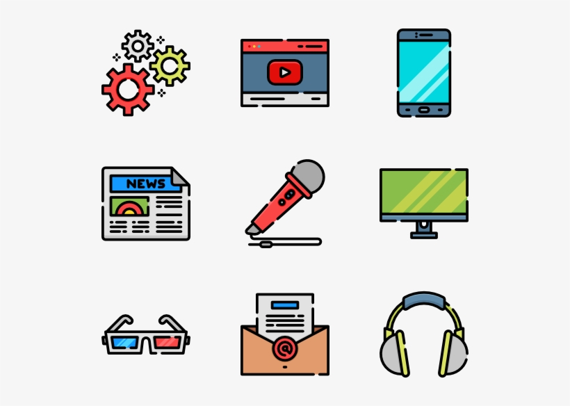 Media Technology, transparent png download