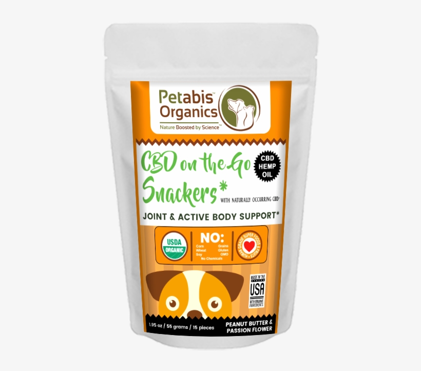 Cbd On The Go Daily Joint Support Dog Snackers - Cannabidiol, transparent png download
