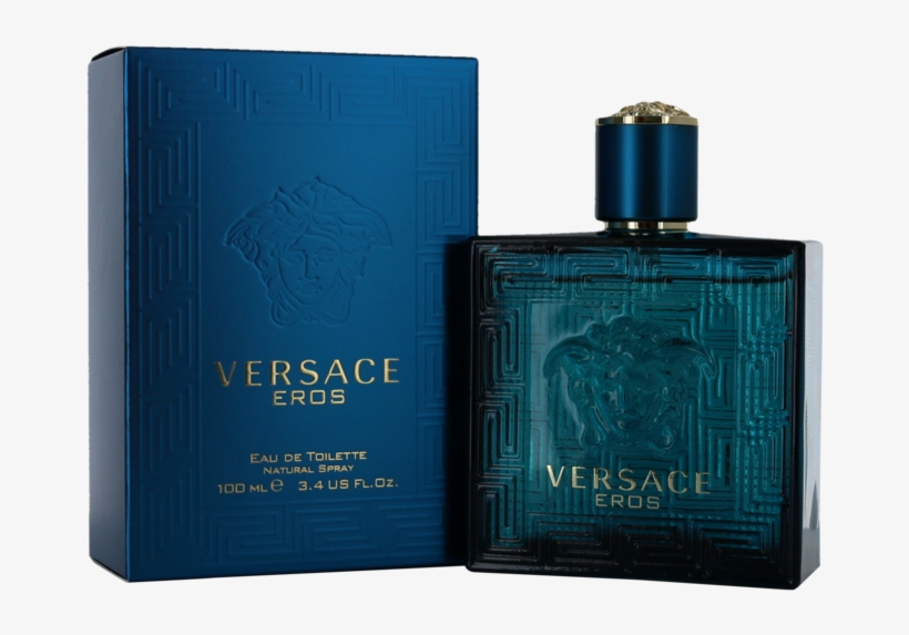 Versace Eros Men After Shave Lotion - Versace, transparent png download