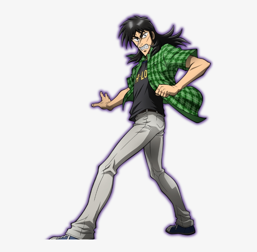 Kaiji Pngs From The Pachinko Website - Cartoon, transparent png download